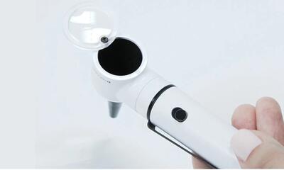 Otoskop Riester e-scope ® F.O. XL 2.5 V, bílý v pouzdře - 3
